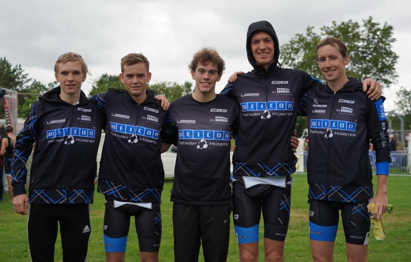 Erfolgreiches Saisonende für WEICON Tri Finish Münster in der 2. Bundesliga-Nord