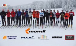 Bundesligakader im Skitrainingslager