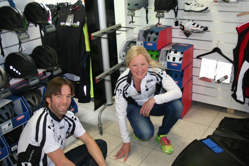 B&W Radkoffer zusammengebaut