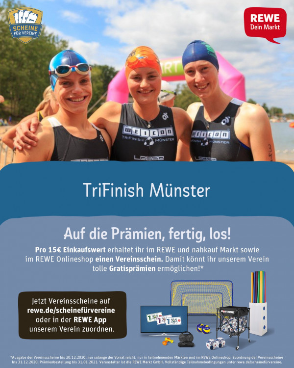TriFinish bei Scheine für Vereine